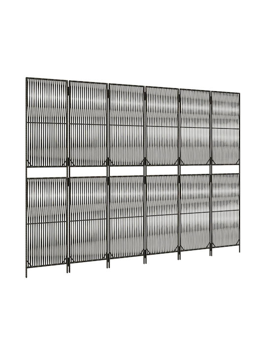 vidaXL Διακοσμητικό Παραβάν από Rattan 294x200cm
