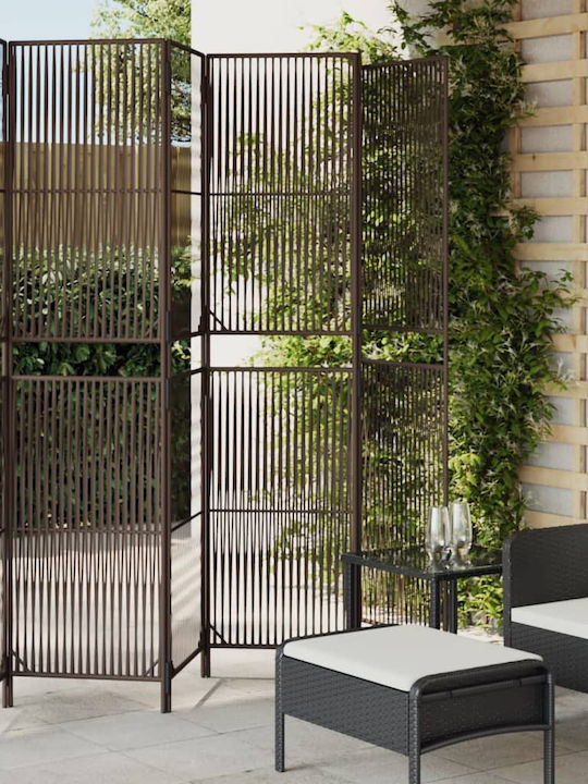 vidaXL Decorativ Paravan din Rattan 294x200cm