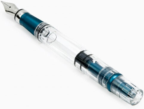 Twsbi Писалка Калиграфия Fine Червена от Алуминий с Червено Мастило Пруско Синьо