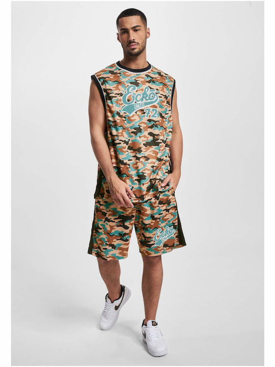 Tricou Camouflage/black/green
