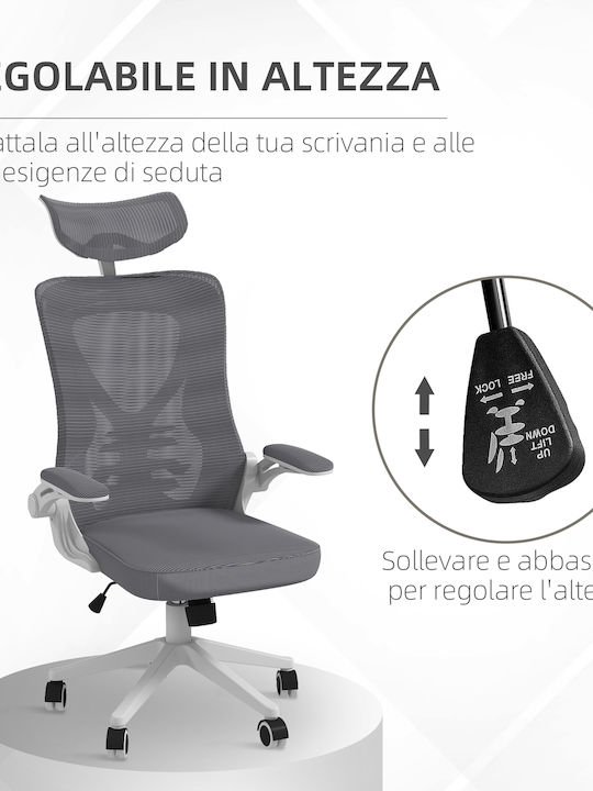 Vinsetto Office Chair with Adjustable Arms Black