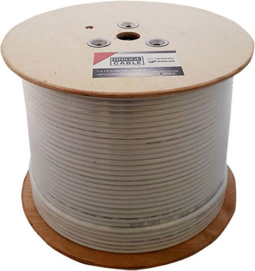 Bridge Cable S/FTP Cat.6 (Gigabit) Καλώδιο Δικτύου Ethernet χωρίς ακροδέκτες 305m