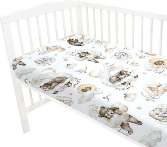 Qmini Set Cu Cauciuc Bej 140x70cm Qmini Set Cu Cauciuc Bej 140x70cm