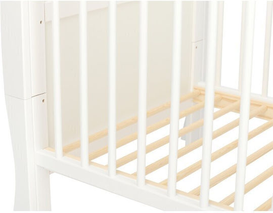 Qmini Baby-Bettlaken Für Krippe Baumwolle Alb 120x60cm