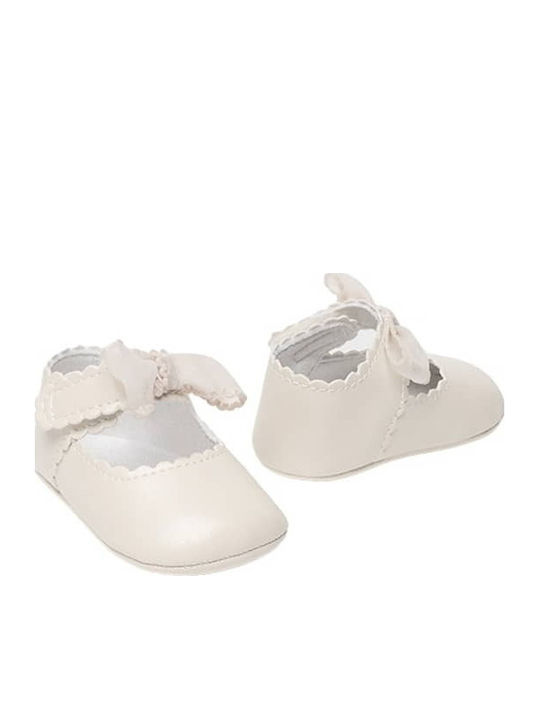Mayoral Baby Ballerinas White