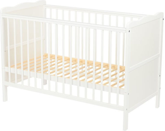 Qmini Baby-Bettlaken Für Krippe Baumwolle Alb 120x60cm