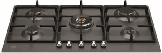 Bertazzoni P90 5C HER NE Gas Cooktop Autonomous 89x52.2εκ.