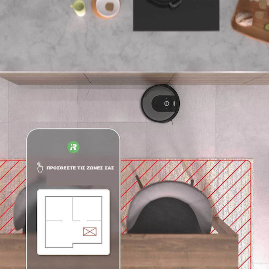 iRobot Roomba Combo i8 Прахосмукачка Робот с Оптично Картографиране Черна