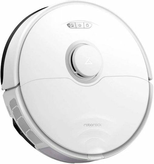 Roborock S8 Σκούπα Ρομπότ με Χαρτογράφηση Laser & Απορρόφηση 6000Pa Λευκή