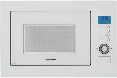 Heinner Built-in Microwave Oven with Grill 25lt White