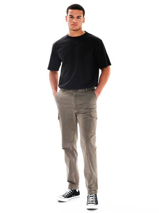 Hose Cargo Elastisch Olive