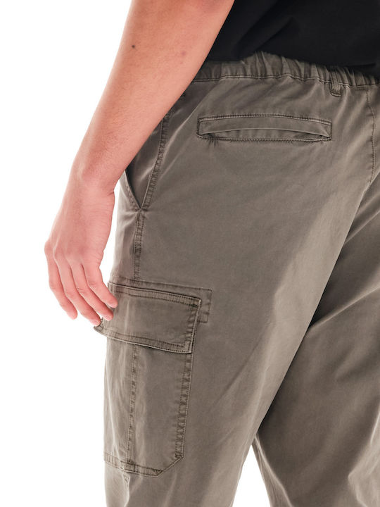 Hose Cargo Elastisch Olive