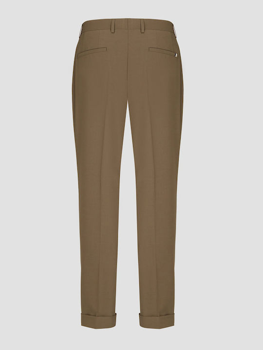 Hugo Boss Men's Trousers in Relaxed Fit Tabac Brown