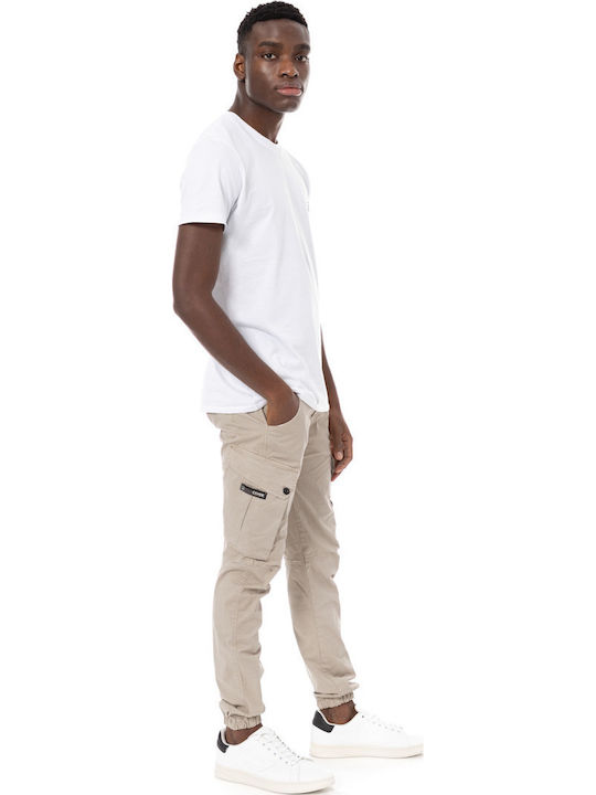 Pantaloni Elastic Bej