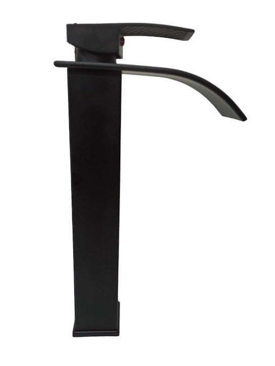 Mischung Waschbeckenarmatur Schwarze