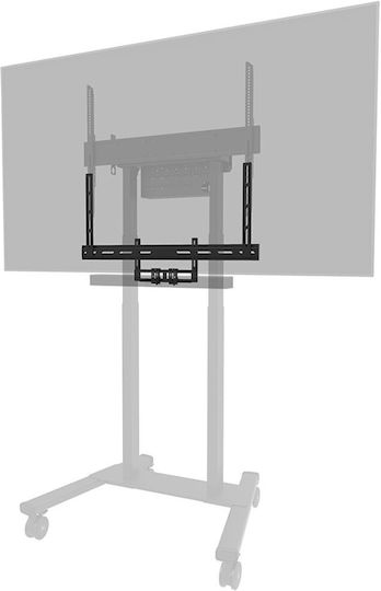 Neomounts Av2-500bl Стойка за телевизор Стенен до 110" Сребрист