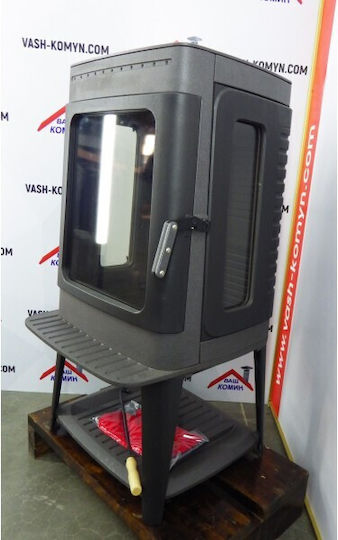 Plamen Authentic 35 Μαντεμένια Ξυλόσομπα 11kW Γκρι