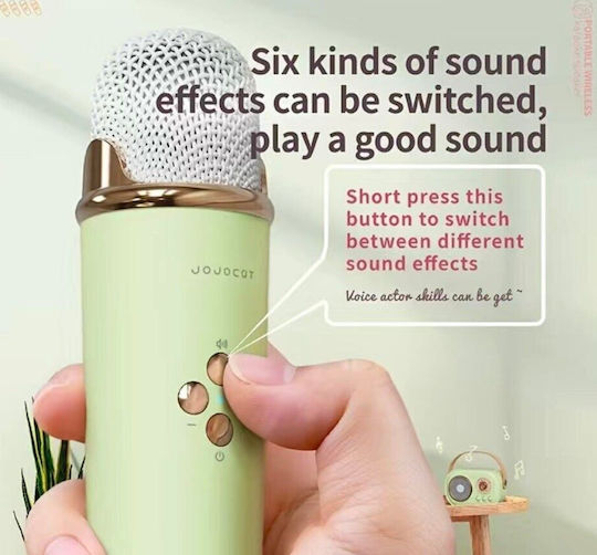 Ηχείο Karaoke με Ασύρματο Μικρόφωνο C20 Plus 5239546239586 Πράσινο