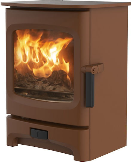 Charnwood Aire 3 Low Stand Κεραμική Ξυλόσομπα Αερόθερμη 3.7kW Bronze