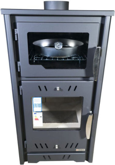 Gavrilas SA320 Χαλύβδινη Ξυλόσομπα 12.19kW Γκρι