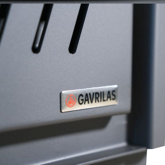 Gavrilas SA200 Χαλύβδινη Ξυλόσομπα 15.07kW Γκρι