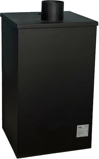 Prity K22 Χαλύβδινη Ξυλόσομπα 10kW Μαύρη