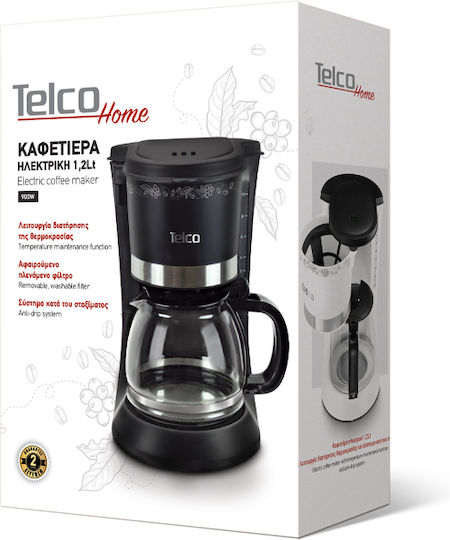 Telco CM07 Καφετιέρα Φίλτρου 900W