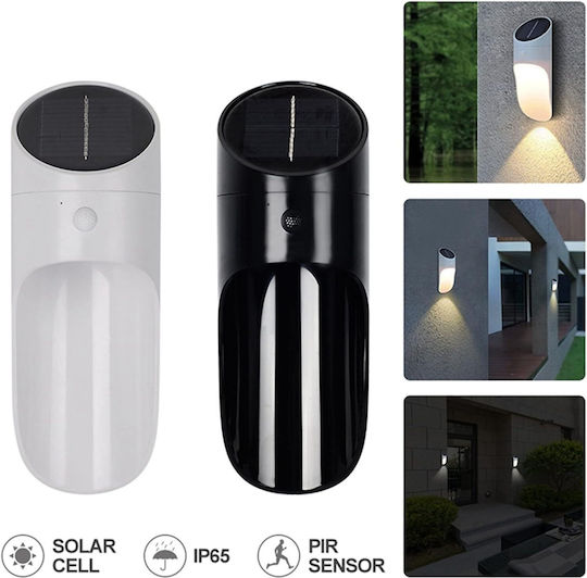 Wall Mounted Solar Light Traffic light 0.37W with Motion Sensor and Photocell IP65