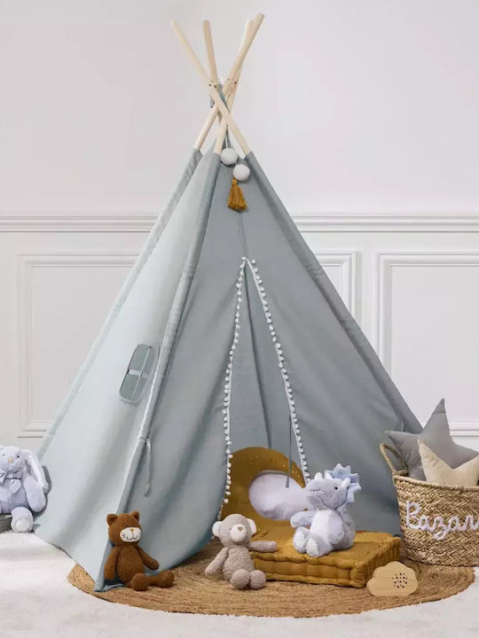 Atmosphera Kids Indian Teepee Play Tent Wapi Blue