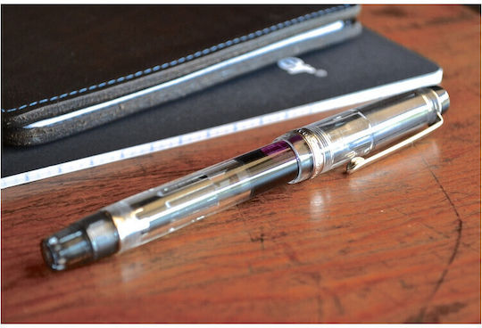 Pilot Heritage 92 Fountain Pen Fine 0.6mm Transparent With Black Ink
