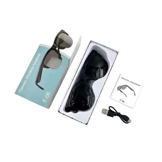 Sunglasses With Built-in Headphones V5.3 Hands-free F-06 Smart Glasses
