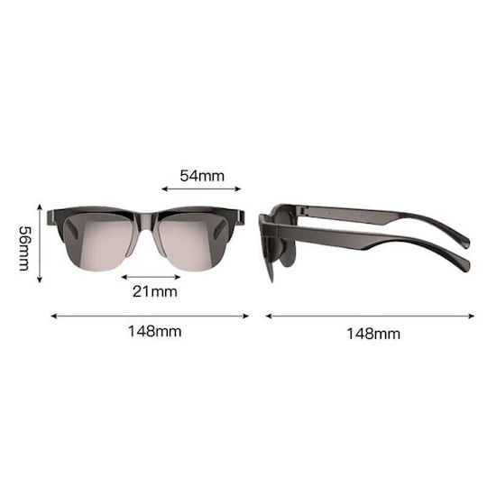 Sunglasses With Built-in Headphones V5.3 Hands-free F-06 Smart Glasses