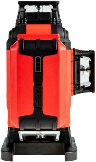 Profindustry PRO-AQ4DG Γραμμικό Αλφάδι Laser Πράσινης Δέσμης με Εύρος Εργασίας 30m