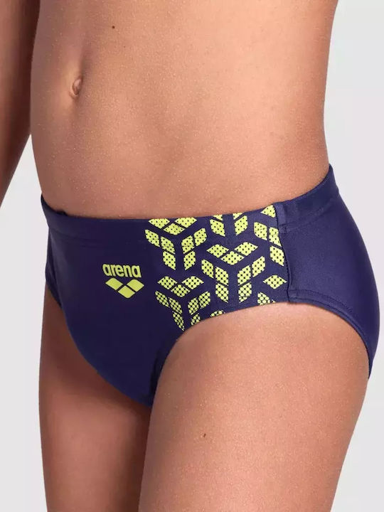 Arena Kids Swimwear Swim Briefs Navy Blue-Green