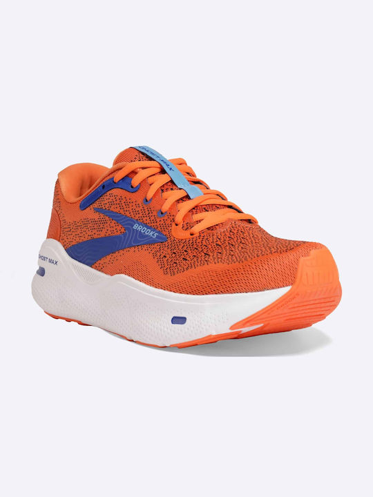 Ghost Max Ανδρικά Αθλητικά Παπούτσια Running Red Orange / Black / Surf The Web