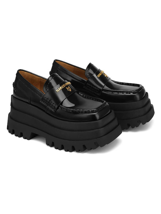 Naked Wolfe Damen Loafers in Schwarz Farbe