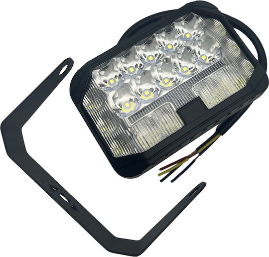 LED Jeep Wrangler / Cherokee Suzuki Jimny 12 / 24V 70W 13.97cm with White Lighting 1pcs