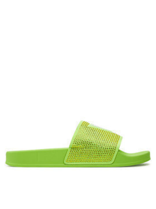 Guess Women's Flip Flops Green