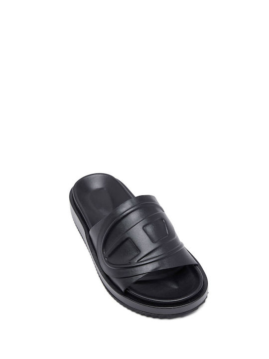 Diesel Frauen Flip Flops in Schwarz Farbe