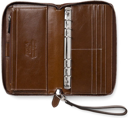 Filofax Personal Σημειωματάριο Ριγέ Κίτρινο