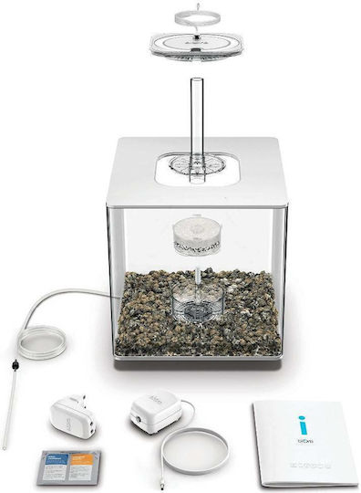 Oase Biorb Cube 30 Mcr Nano-aquarium Set Ενυδρείο Ψαριών Χωρητικότητας 30lt με Φωτισμό, Φίλτρο, 32x32x34εκ. Μαύρο