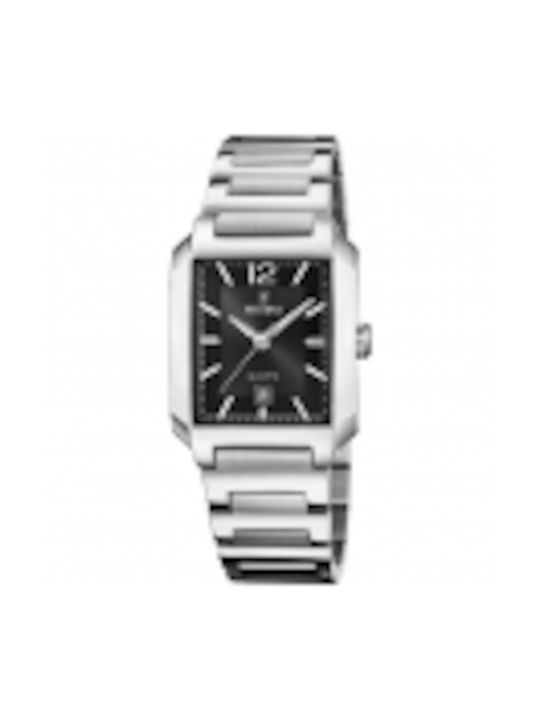 Festina Watch with Silver Metal Bracelet