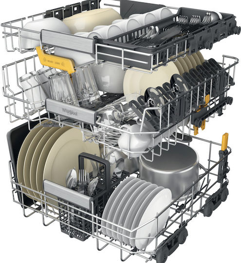 Whirlpool Mașină de spălat vase complet încorporabilă pentru 14 seturi de vase L59.8xÎ82cm