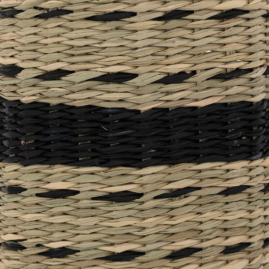 Βάζο Ψάθινο A-s Lum Εκρού Φ20xΥ40cm