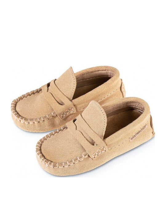 Babywalker Babywalker Leather Moccasins Ivory