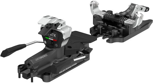 ATK Rent Me 12 Evo Ski Bindings with Brake Width 91mm in Black Color