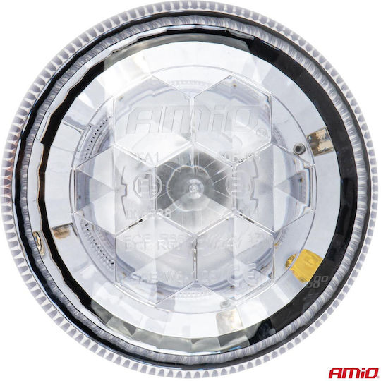 AMiO Car Beacon LED 12 / 24V 13.1cm with White / Orange Lighting