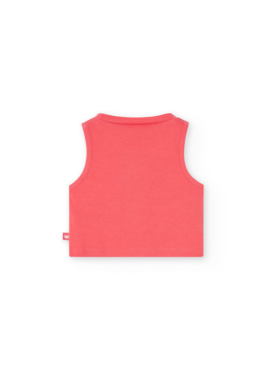 Boboli Kids Blouse Sleeveless Red