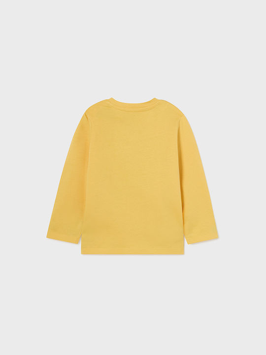 Mayoral Kids Blouse Long Sleeve Yellow