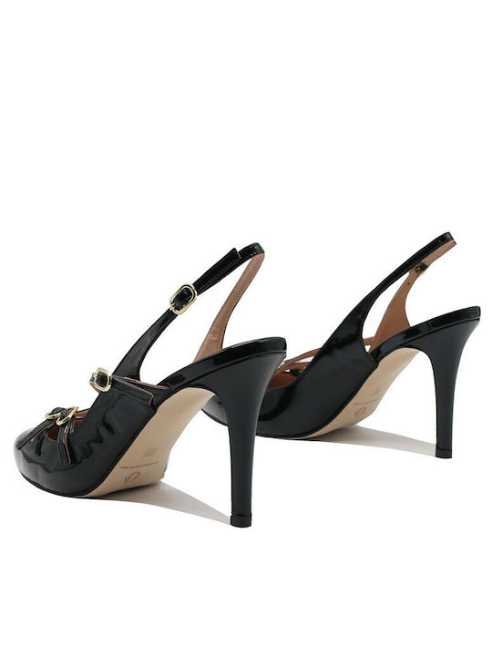 Mourtzi Black Heels